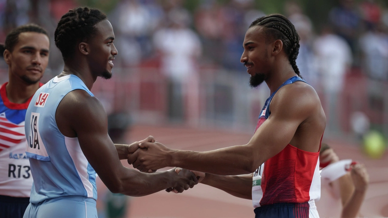 Campeão dos 200m Critica Noah Lyles e Aumenta a Tensão em Coletiva de Imprensa