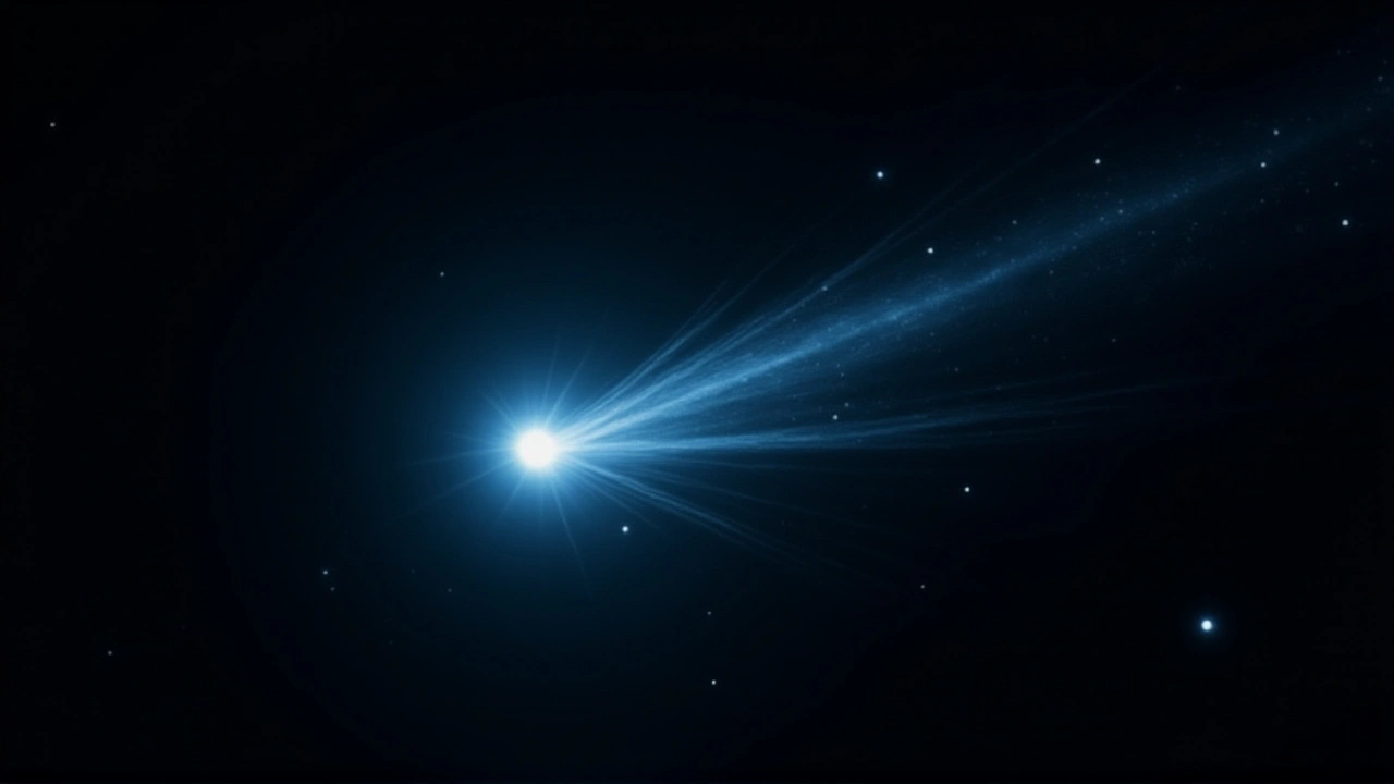 Cometa interestelar 3I/ATLAS surpreende com cauda antissol e velocidade recorde
